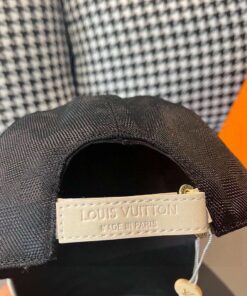 Louis Vuitton Epi Monogram Cap Black For Men - Image 3