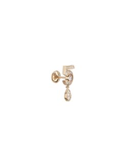 Chanel Eternal N°5 Transformable Earrings Gold For Women J12194 - Image 4