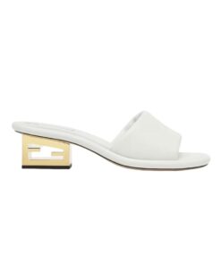 Fendi Baguette White For Women- 8R8412NBAF0QA0
