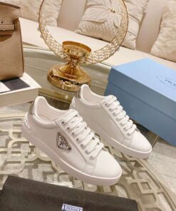 Prada Fyre Low Heel Sneaker White For Women - Image 7