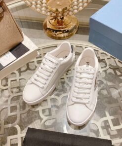 Prada Fyre Low Heel Sneaker White For Women - Image 5