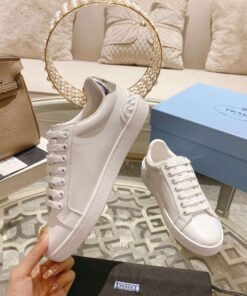 Prada Fyre Low Heel Sneaker White For Women - Image 3