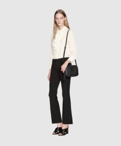 Alternative view of Gucci Soho Small Disco Bag Black 8in/21cm For Women GG 308364