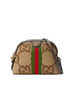 Gucci Ophidia Jumbo GG Small Shoulder Bag Brown For Women 9.3in/24cm GG ‎‎499621 UKMIG 2570