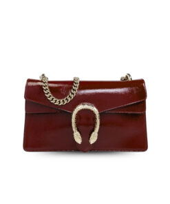 Gucci Dionysus Shoulder Bag 11in/ 28cm Wine Red Gold Hardware For Women