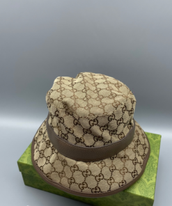 Alternative view of Gucci GG Canvas Bucket Hat Brown
