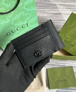 Alternative view of GG Marmont Card Case Black For Men 4.7in/12cm ‎‎‎722734 1T56F 1000