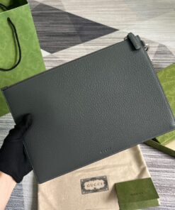 GG Marmont Pouch Grey For Men 12in/30.5cm 475317 1T56F 1126