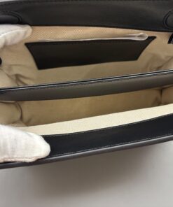 Gucci Matelasse Shoulder Bag Black For Women, Women’s Bags 10.2in/26cm GG - Image 12