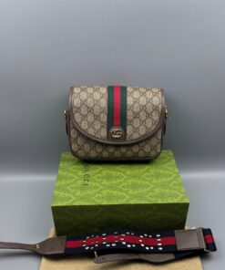 Alternative view of Gucci Ophidia GG Small Shoulder Bag Beige And Brown For Women, 9.1in/23cm