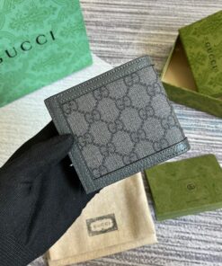 Alternative view of Gucci Ophidia Wallet Supreme Canvas Grey For Men 4in/10cm ‎732016 UULBN 1244