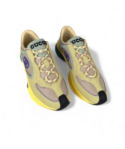 Gucci Run Sneaker Yellow For Women 746939 AAB62 9342