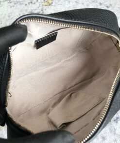 Gucci Soho Small Disco Bag Black 8in/21cm For Women GG 308364 - Image 9