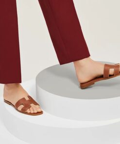 Alternative view of Hermes Oran Sandal Brown For Women H021056Z 03350