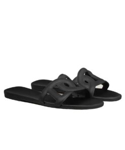 Hermes Aloha Sandal Black For Women H201157Z 02340