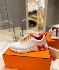 Alternative view of Hermes Bouncing Sneaker Orange For Women