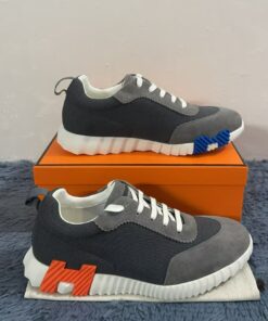 Hermes Bouncing Sneakers Grey For Men H202934ZHM5420