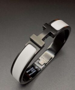 Hermes Clic Hh Bracelet White For Men