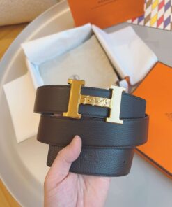 Alternative view of Hermes Constance Buckle 38mm Belt Brown For Women