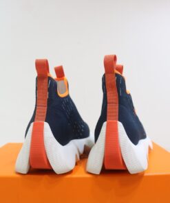 Alternative view of Hermes Eclair Sneakers Dark Blue/ Orange For Men H221892ZH02410