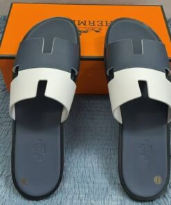 Alternative view of Hermes Izmir Sandals Navy Blue/ White For Men