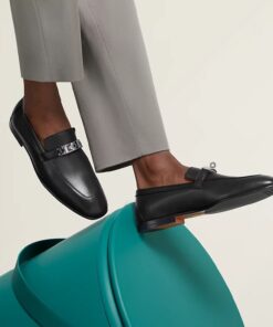 Alternative view of Hermes Karl Loafers Noir For Men H251997ZA01435