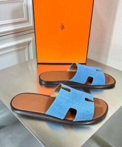 Alternative view of Hermes Oran Sandal Blue For Men