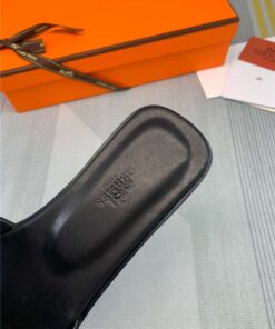 Alternative view of Hermes Oran Sandal Black For Women