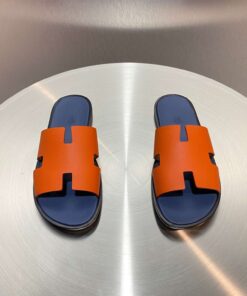 Hermes Oran Sandal Orange For Men - Image 5