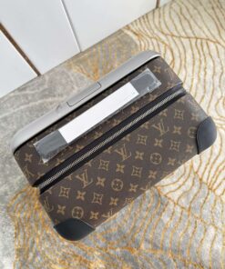 Louis Vuitton Horizon 55 Suitcase Brown, Rolling Luggage 21.7in/55cm - Image 9