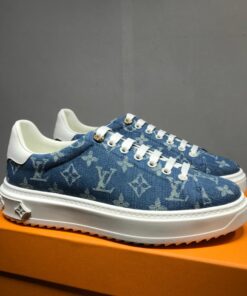 Louis Vuitton Time Out Sneaker in Blue for Women - Image 5