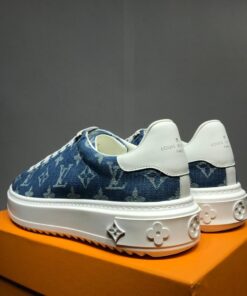 Louis Vuitton Time Out Sneaker in Blue for Women - Image 7
