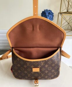 Louis Vuitton Saumur MM Monogram Canvas For Women, Women’s Handbags, Shoulder And Crossbody Bags 11.8in/30cm LV M40710 - Image 7