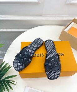 Alternative view of Louis Vuitton Isola Flat Mule LV Black For Women