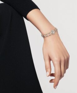 Alternative view of Chanel Bouton De Camélia Bracelet White Gold For Women J12065, 3599591874024
