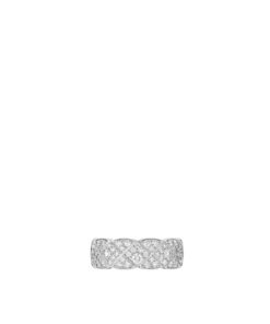 Chanel Coco Crush Ring White Gold For Women Small Version For Women J12093 - Image 5