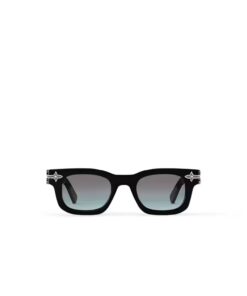 Louis Vuitton Arabesque Sunglasses Black for Men Z2529U - Image 3