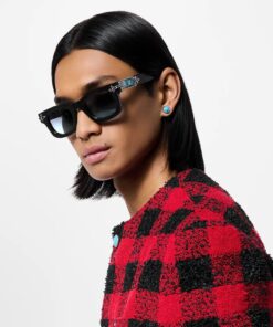Alternative view of Louis Vuitton Arabesque Sunglasses Black for Men Z2529U