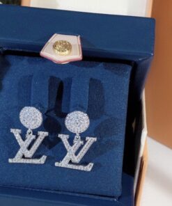 Alternative view of Louis Vuitton LV Iconic Twinkle Earrings Silver Tone For Women