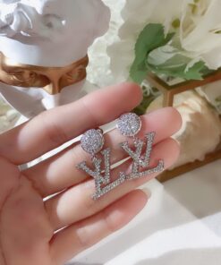 Louis Vuitton LV Iconic Twinkle Earrings Silver Tone For Women - Image 3
