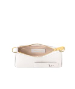 Louis Vuitton LV x TM Marellini White Bag for Women 19cm/7.5in M13100 - Image 3
