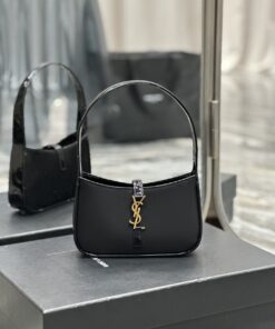 Saint Laurent LE 5 À 7 Mini Black For Women 7.5in/19cm
