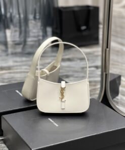 Saint Laurent LE 5 À 7 Mini White For Women 7.5in/19cm 7103182R20W9207