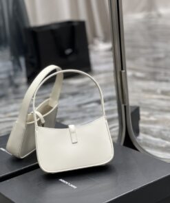 Saint Laurent LE 5 À 7 Mini White For Women‎ 7.5in/19cm 7103182R20W9207 - Image 4