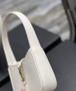 Saint Laurent LE 5 À 7 Mini White For Women‎ 7.5in/19cm 7103182R20W9207 - Image 5