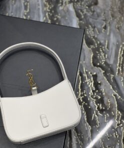 Saint Laurent LE 5 À 7 Mini White For Women‎ 7.5in/19cm 7103182R20W9207 - Image 9