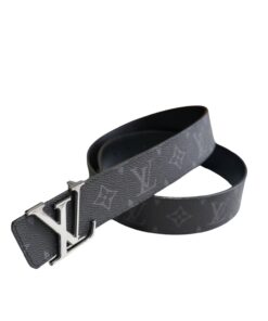 Louis Vuitton Monogram Canvas Belt Black For Women