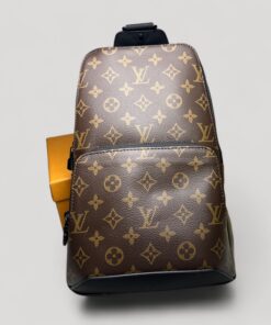 Louis Vuitton Avenue Sling Bag in Monogram Canvas For Men, Crossbody Bag, 12.2in/31cm - Image 6