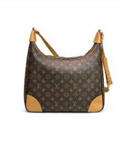Louis Vuitton Boulogne 35 Monogram Canvas For Women, Women’s Handbags, Shoulder And Crossbody Bags 13.8in/35cm LV M51260
