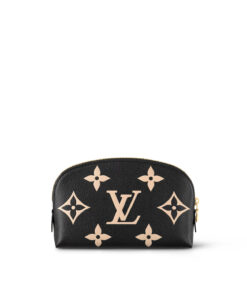 Louis Vuitton Cosmetic PM Pouch Bag Black For Women 7,5in/19cm M59086 - Image 4